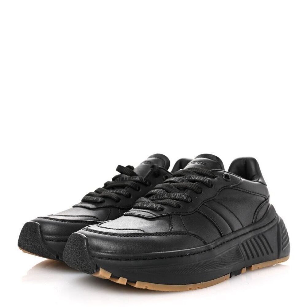 Bottega Veneta - Speedster Leather Black low top sneakers